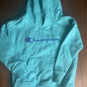 Champion baby  Aqua Hoodie 24 months